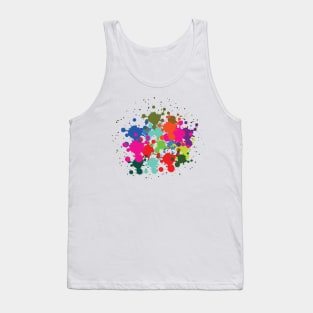 Color Splash Design BY OverView. Tank Top